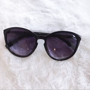 Celia Black Cat Eye Full Rim Sunglasses